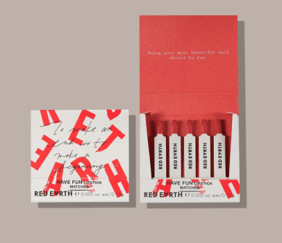 Red Earth Lipstick Matches