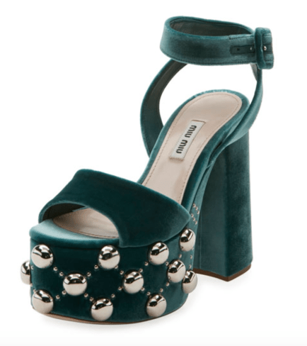 MIU MIU PLATFORM SHOES